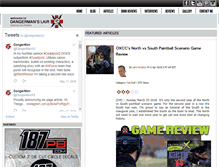 Tablet Screenshot of dangermanslair.com